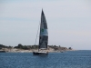 The Blåöga - InnoVentum boat approaching Sandhamn