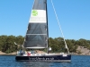 The Blåöga - InnoVentum boat approaching Sandhamn