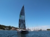 The Blåöga - InnoVentum boat approaching Sandhamn