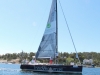 The Blåöga - InnoVentum boat approaching Sandhamn