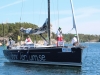 The Blåöga - InnoVentum boat approaching Sandhamn